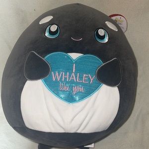 NWT Kai the Orca Valentines Day Squishmallow